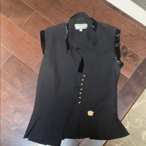 Yves Saint Laurent Stretch Wool Vest